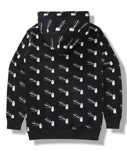 Casual Zipper Real BAPE Hoodie back