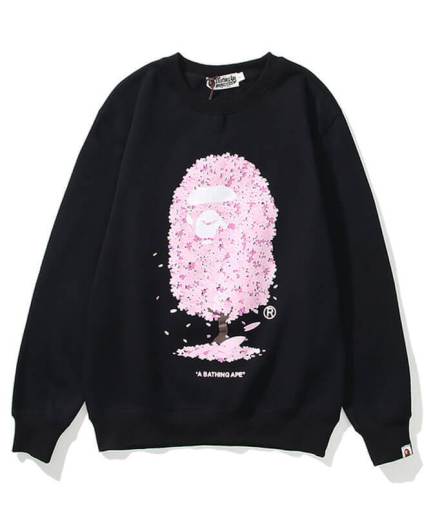 A Bathing Ape Tree Men Bape Sweater black