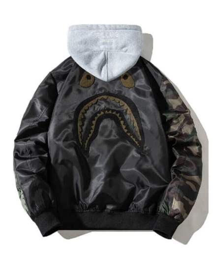 BAPE x Alpha Industries Reversible MA-1 Green Jacket
