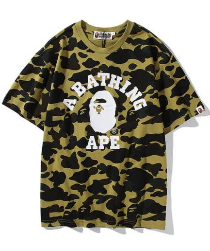 Camouflage A Bathing Ape Bape Camo Tee1