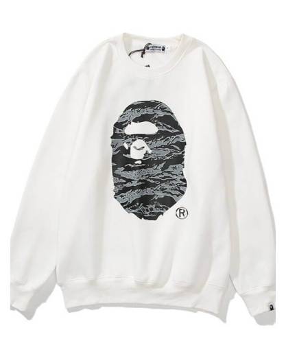 Printed A Bathing Ape X Undefeated Five Bars Sweatshirts