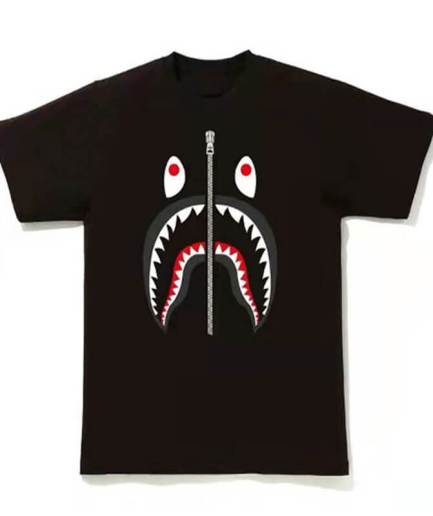 Bape Shark Men And Women T-shirt